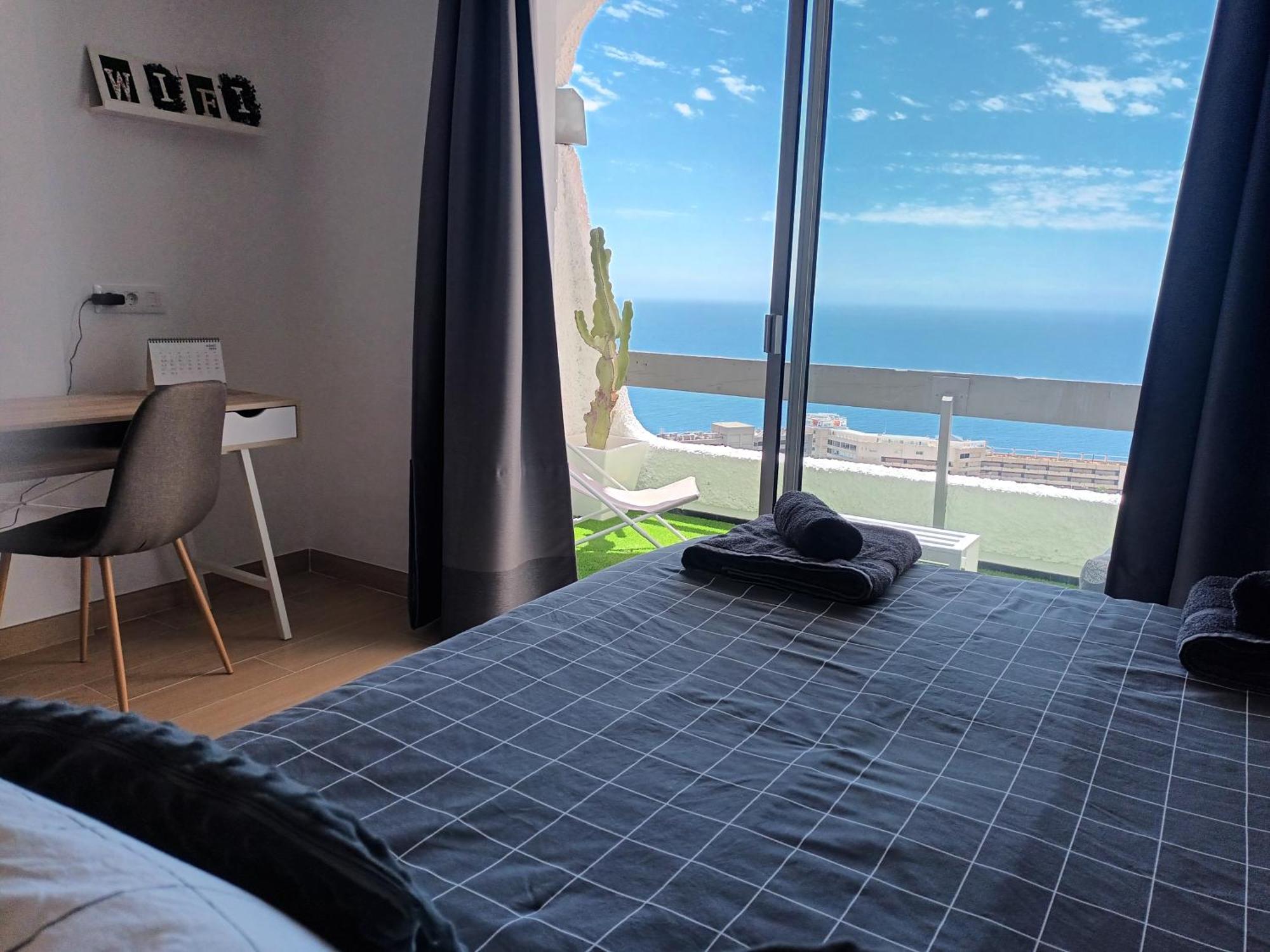 Modern Open-Plan Studio With Terrace And Sea View Tabaiba Ngoại thất bức ảnh
